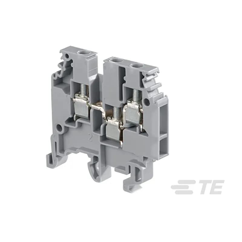 TE Connectivity 1SNA115468R2000 - - Ease one potential distribution on 3 independent screw clamps, - Flexibility: snap onto symmetrical and asymmetrical rails.