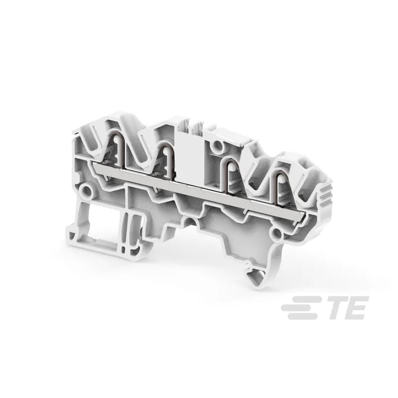 TE Connectivity 1SNK705079R0000 - Find all the features of the ZK2.5 terminal block with the added option of distributing or branching 4 conductors.
