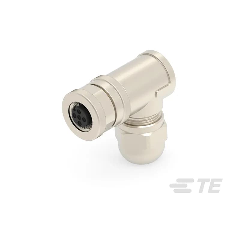 Standard Circular Connectors, Wire-to-Wire, 4 Position, Sealable, Wire & Cable, Signal, Nickel, Copper Alloy, A Polarization Code, M12 Connector