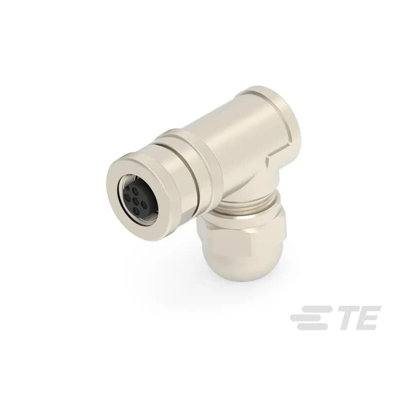 Standard Circular Connectors, Wire-to-Wire, 4 Position, Sealable, Wire & Cable, Signal, Nickel, Copper Alloy, A Polarization Code, M12 Connector