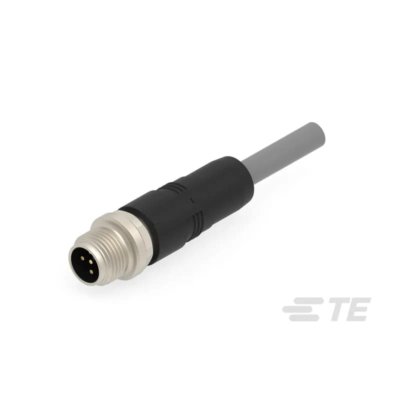 M8/M12 Cable Assemblies, Industrial Fieldbus, DeviceNet, 5 Position, A Keying Code, M12 Plug, M12 Pigtail, M12 Connector