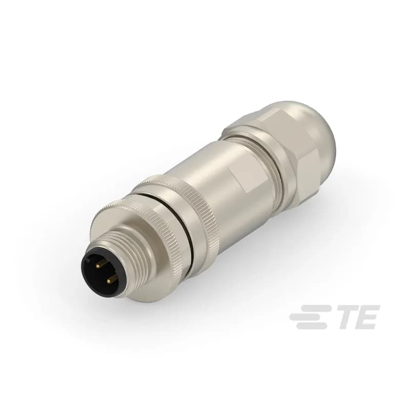 Standard Circular Connectors, Cable-to-Cable, 4 Position, Sealable, Wire & Cable, Signal, Cable Mount (Free-Hanging), Reverse Gender, M12 Connector
