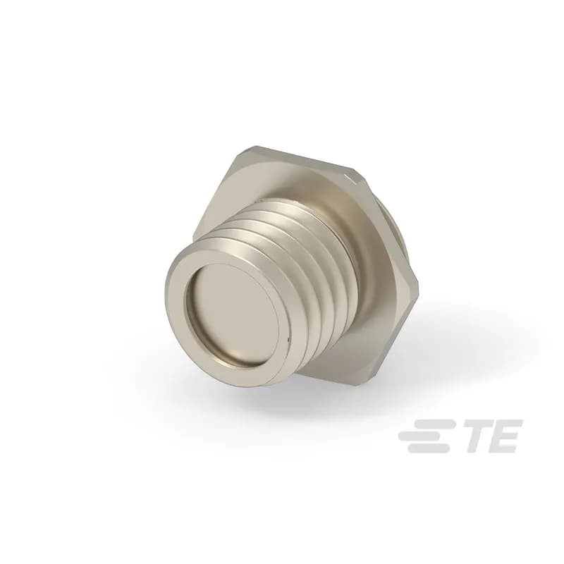 Nut, Natural, Copper Alloy, M12 Connector