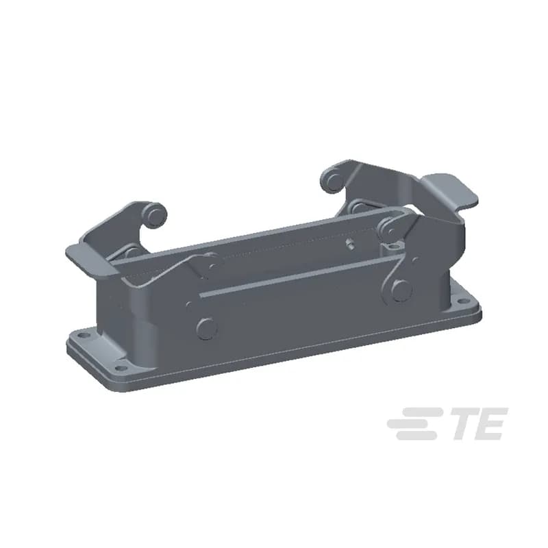 Heavy Duty Connector Base Housing, Bottom Entry, Locking, Sealable, HDC IP65