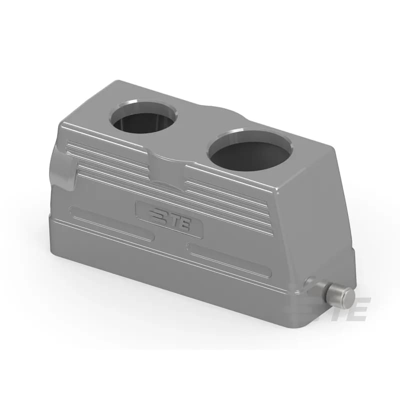 Heavy Duty Connector Hood, Top Entry, Locking Clip, Sealable