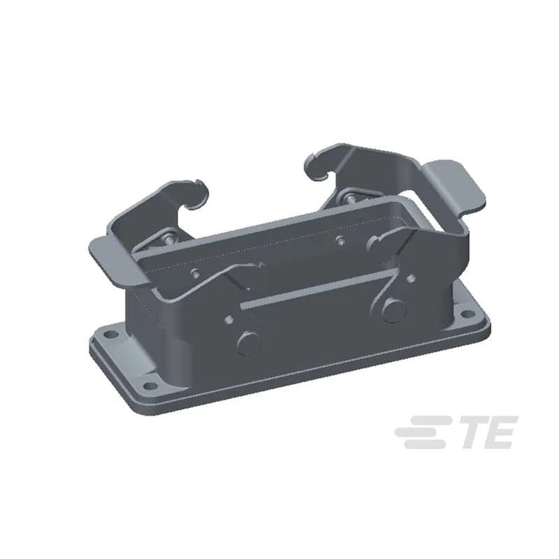 Heavy Duty Connector Base Housing, Bottom Entry, Locking, Sealable, HDC IP65