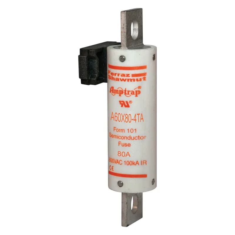 High Speed Fuse Amp-Trap® A60X 600VAC 80A Bolted Blade TA Indicator