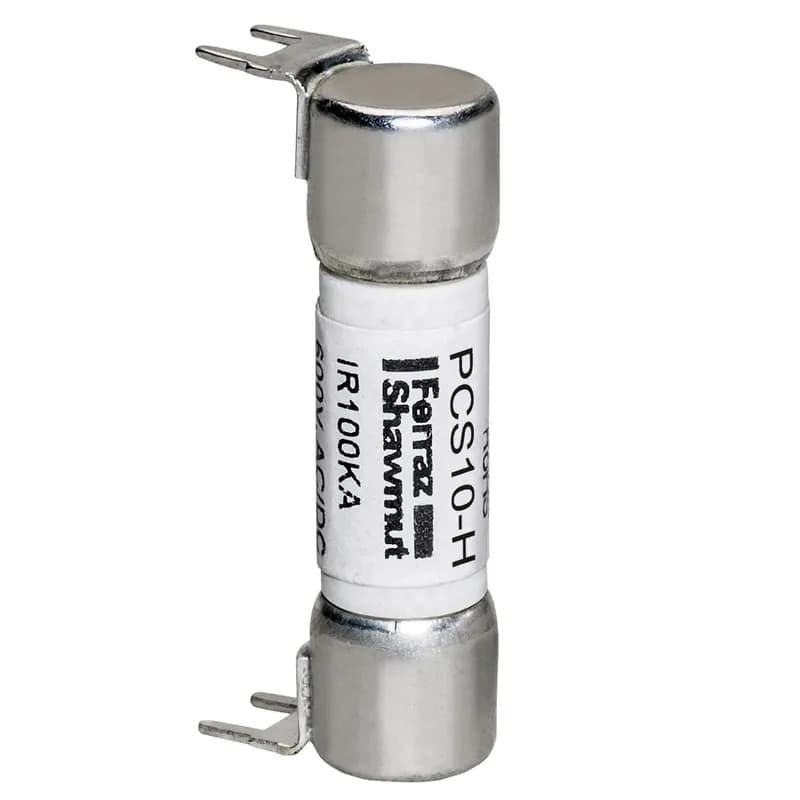 Fuse PCS - Midget - Fast-Acting 600VAC 600VDC 10A Double Hole Mount