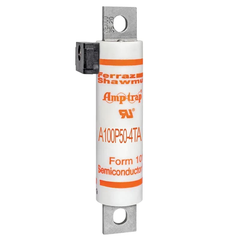 High Speed Fuse Amp-Trap® A100P 1000VAC 750VDC 50A Bolted Blade TA Indicator