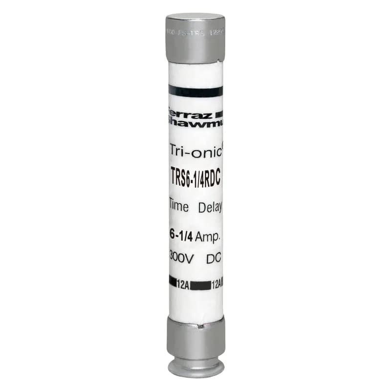 Fuse TRS-RDC - Class RK5 - Time-Delay 300VDC 6.25A Ferrule Tri-Onic®