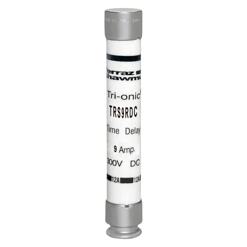 Fuse TRS-RDC - Class RK5 - Time-Delay 300VDC 9A Ferrule Tri-Onic®