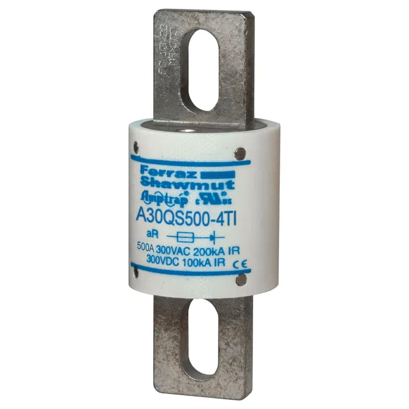 High Speed Fuse Amp-Trap® A30QS 300VAC 300VDC 500A Blade TI Indicator