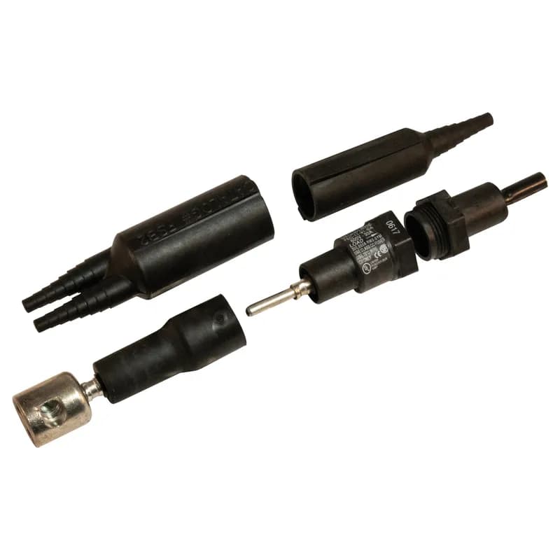 Fuse Block 600VAC 600VDC Class CC 30A 1-Pole 11-91-BA Crimp / Set Screw