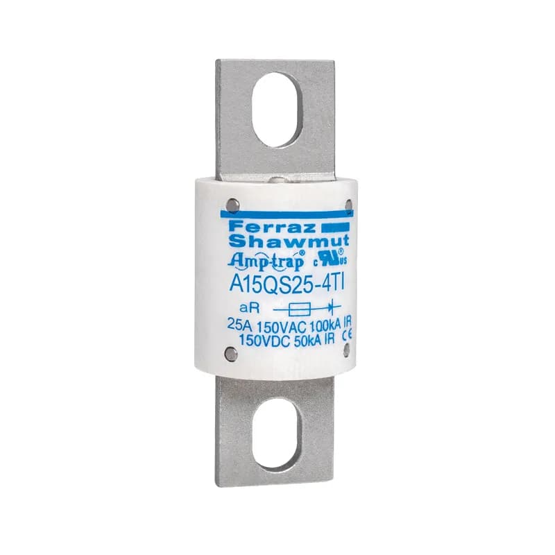 High Speed Fuse Amp-Trap® A15QS 150VAC 150VDC 25A Blade TI Indicator