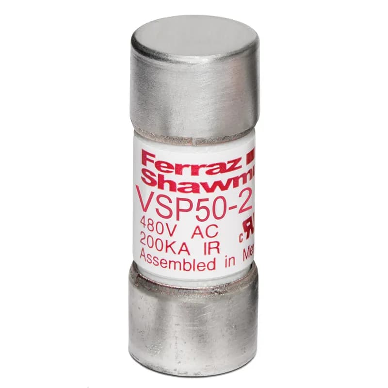VSP MOV Fuses 600VAC Surge Capacity: 50kA Ferrule