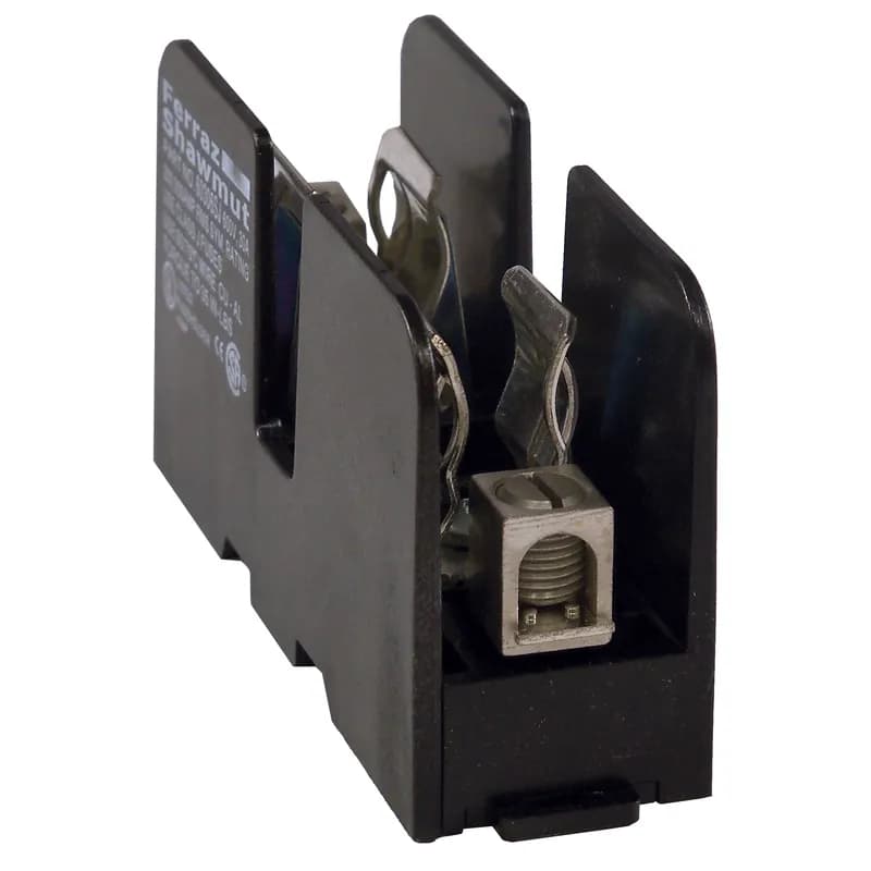 Fuse Block 600VAC 600VDC Class J 30A 1-Pole Box with Reinforced Clip