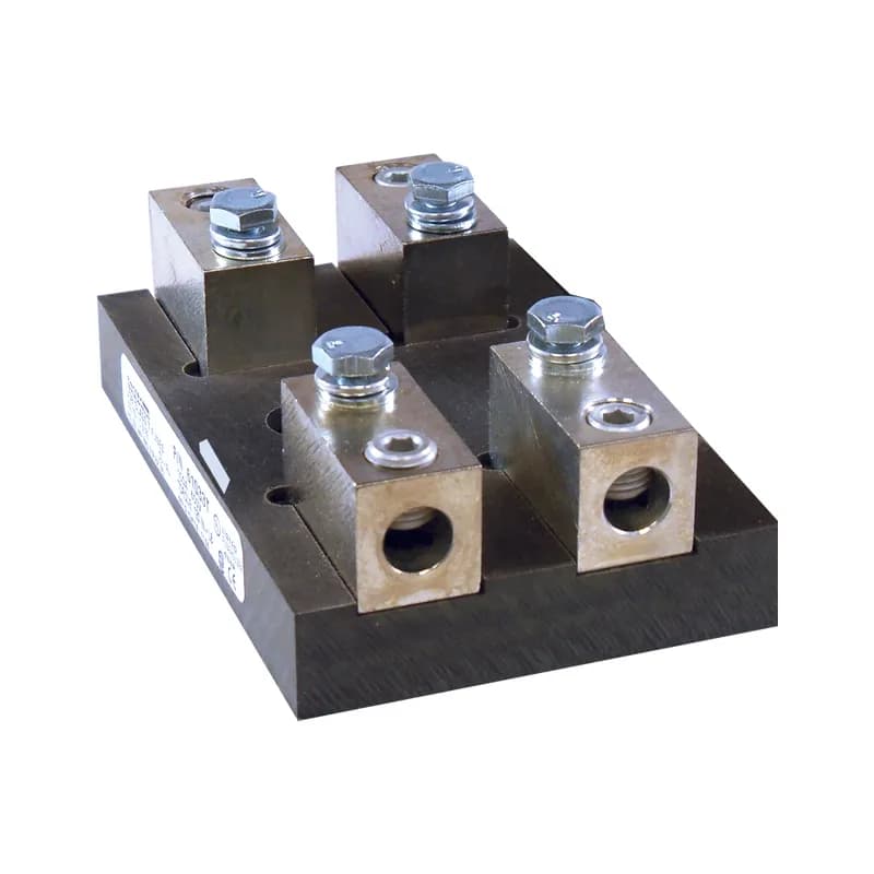 Fuse Block 600VAC 600VDC Class T 100A 2-Pole Box