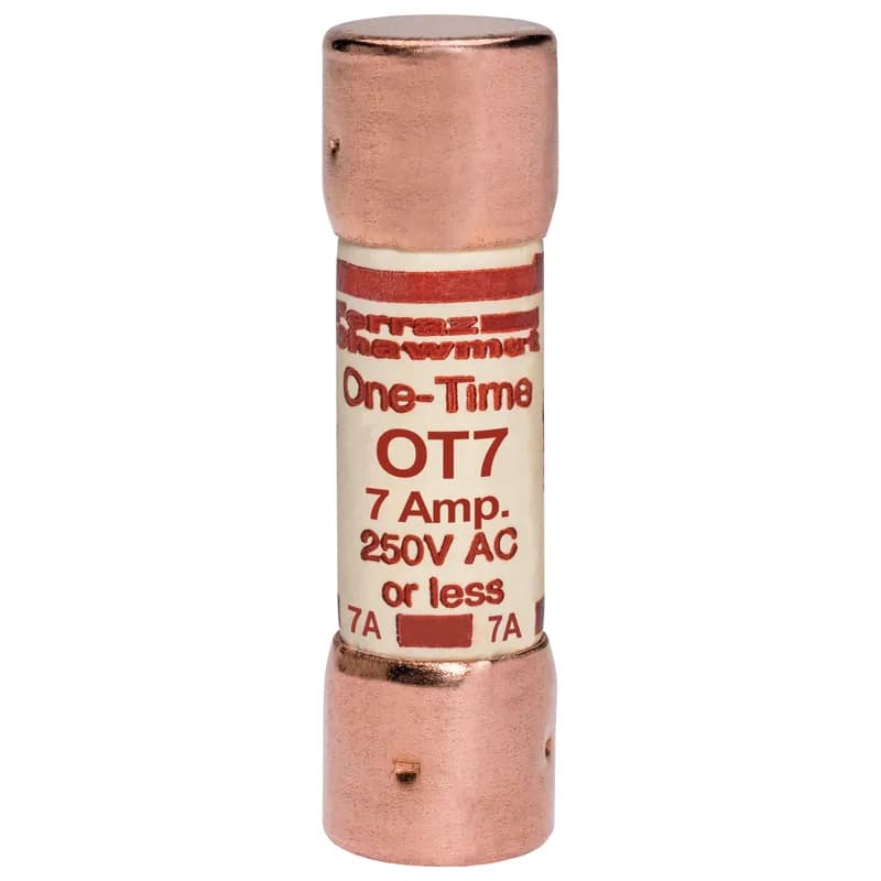 Fuse OT - Class K5 - Fast-Acting 250VAC 250VDC 7A Ferrule Amp-Trap®