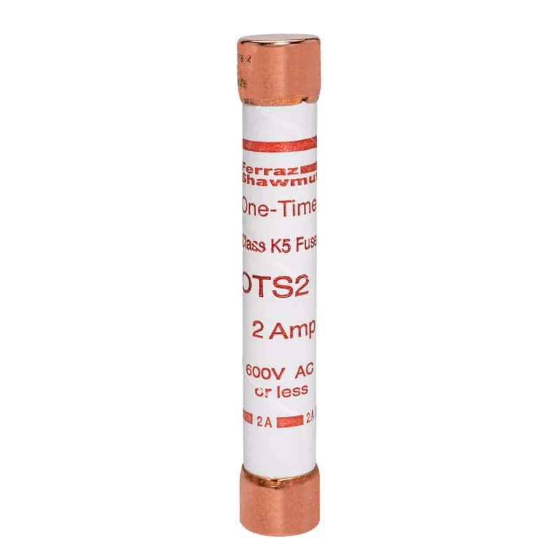 Fuse OTS - Class K5 - Fast-Acting 600VAC 300VDC 2A Ferrule Amp-Trap®
