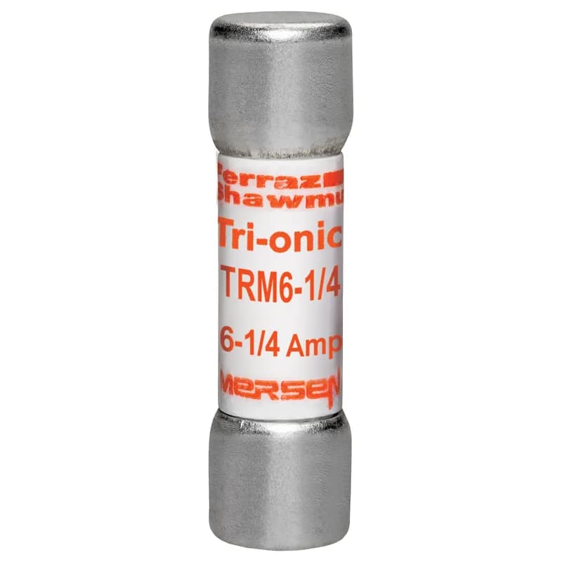 Fuse TRM - Midget - Time-Delay 250VAC 6.25A Ferrule Tri-Onic®