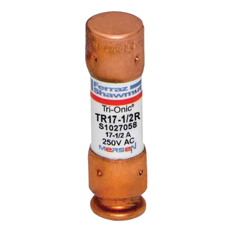 Fuse TR-R - Class RK5 - Time-Delay 250VAC 160VDC 17.5A Ferrule Tri-Onic®