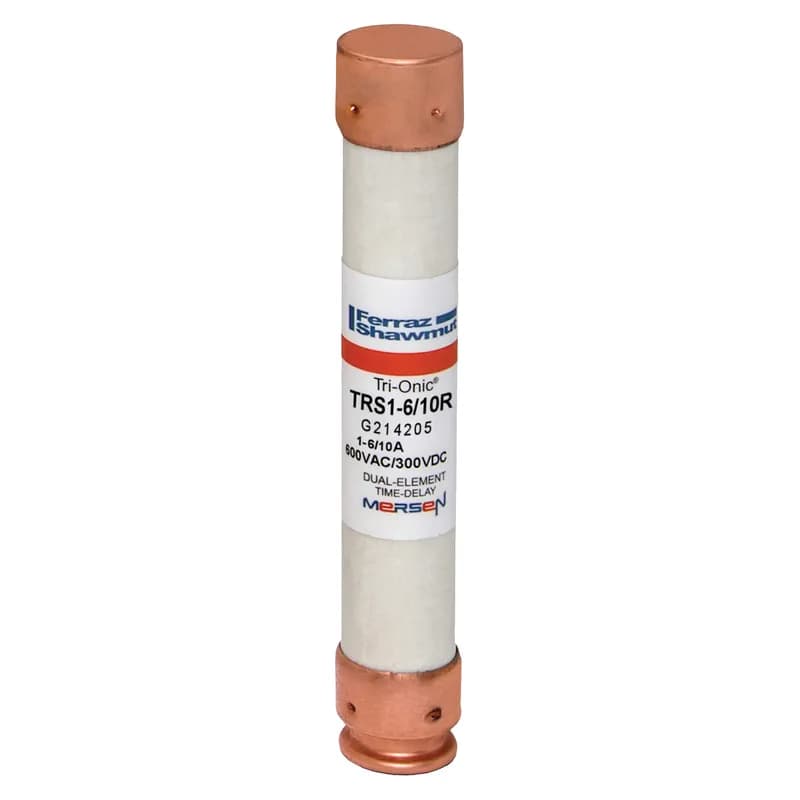 Fuse TRS-R - Class RK5 - Time-Delay 600VAC 600VDC 1.6A Ferrule Tri-Onic®