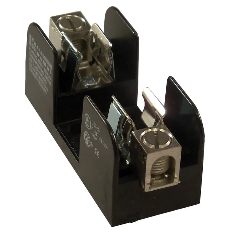 Fuse Block 250VAC 250VDC Class H/K 30A 1-Pole Copper Box