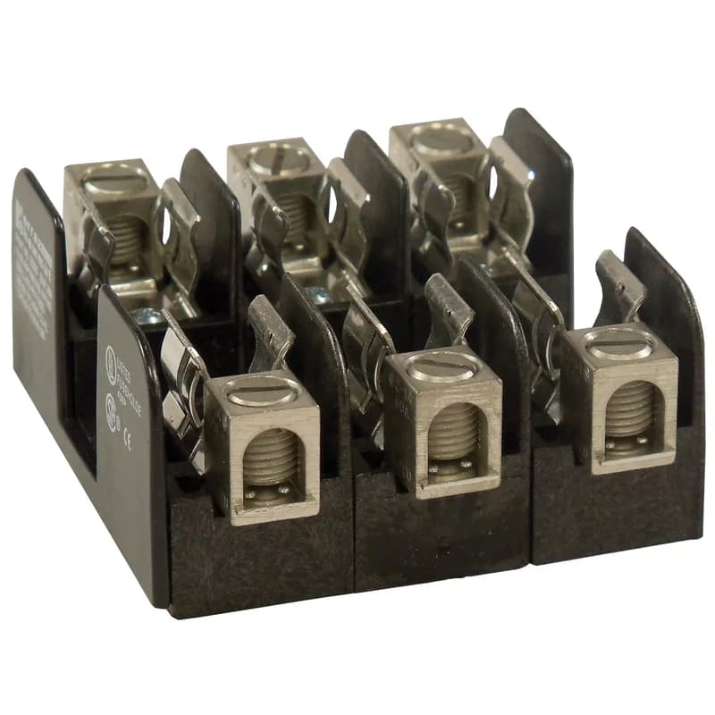 Fuse Block 250VAC 250VDC Class H/K 30A 3-Pole Box