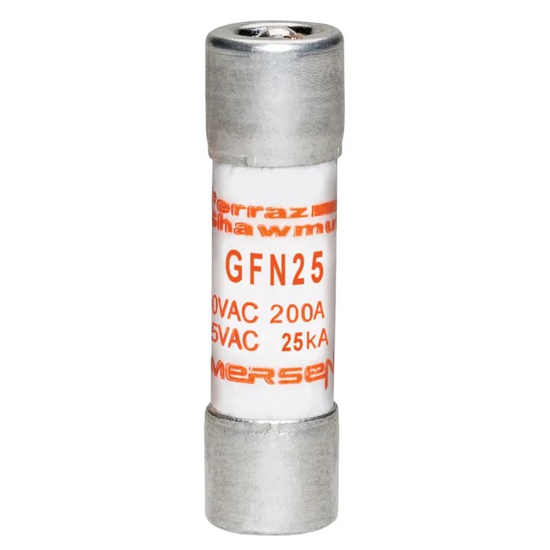 Fuse GFN - Midget - Time-Delay 32VAC 25A Ferrule Visual Indicator