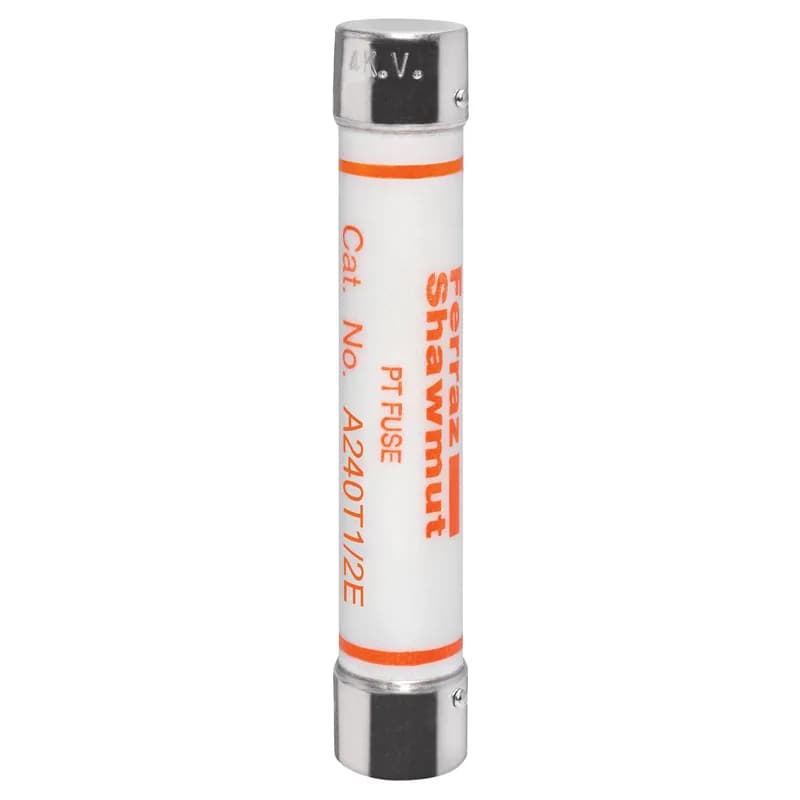 Medium Voltage Potential Transformer Fuse 2400VAC 0.5A Ferrule Amp-Trap®