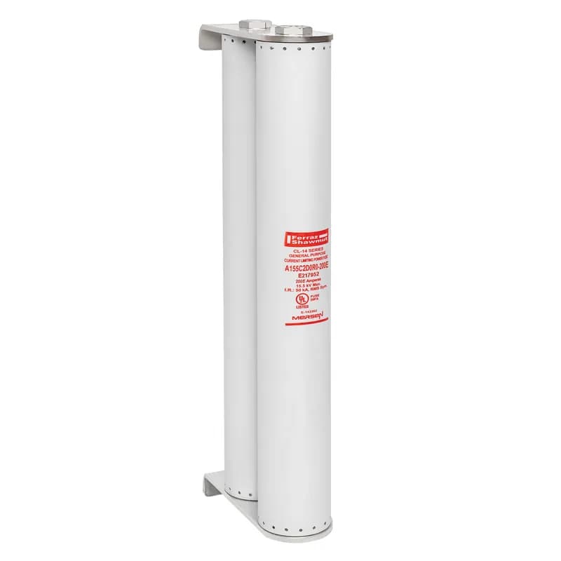 Medium Voltage E-Rated Fuse 15500VAC 200A Clip-lock Series: D0R0 2 Barrels Visual Indicator Amp-Trap®