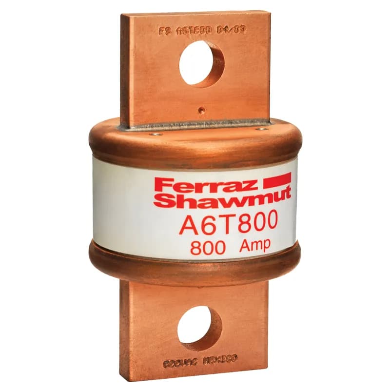 Fuse A6T - Class T - Fast-Acting 600VAC 300VDC 800A Blade Amp-Trap®