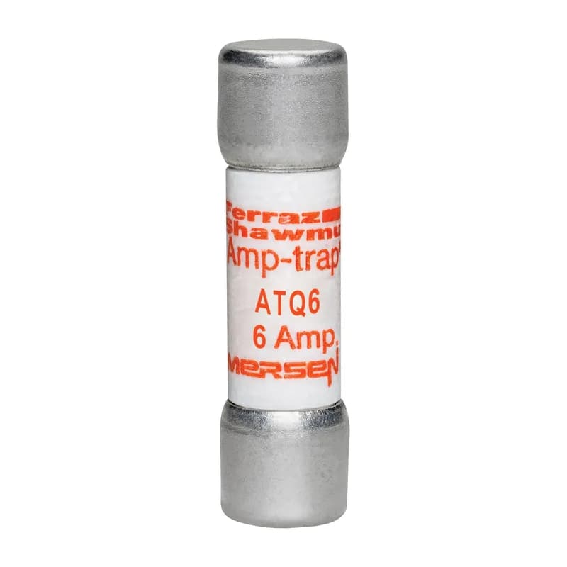 Fuse ATQ - Midget - Time-Delay 500VAC 6A Ferrule Amp-Trap®