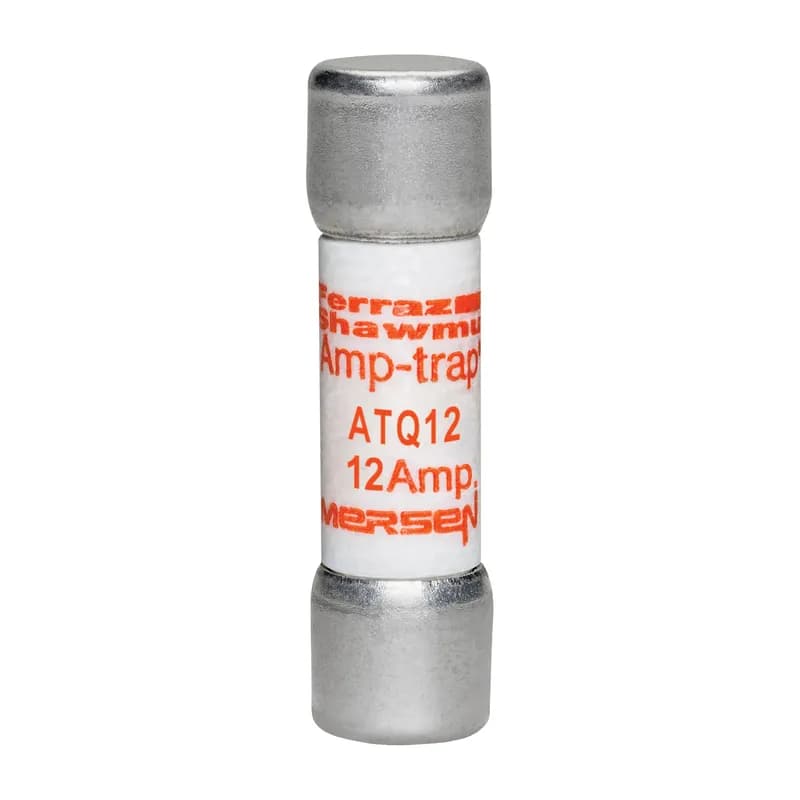 Fuse ATQ - Midget - Time-Delay 500VAC 12A Ferrule Amp-Trap®