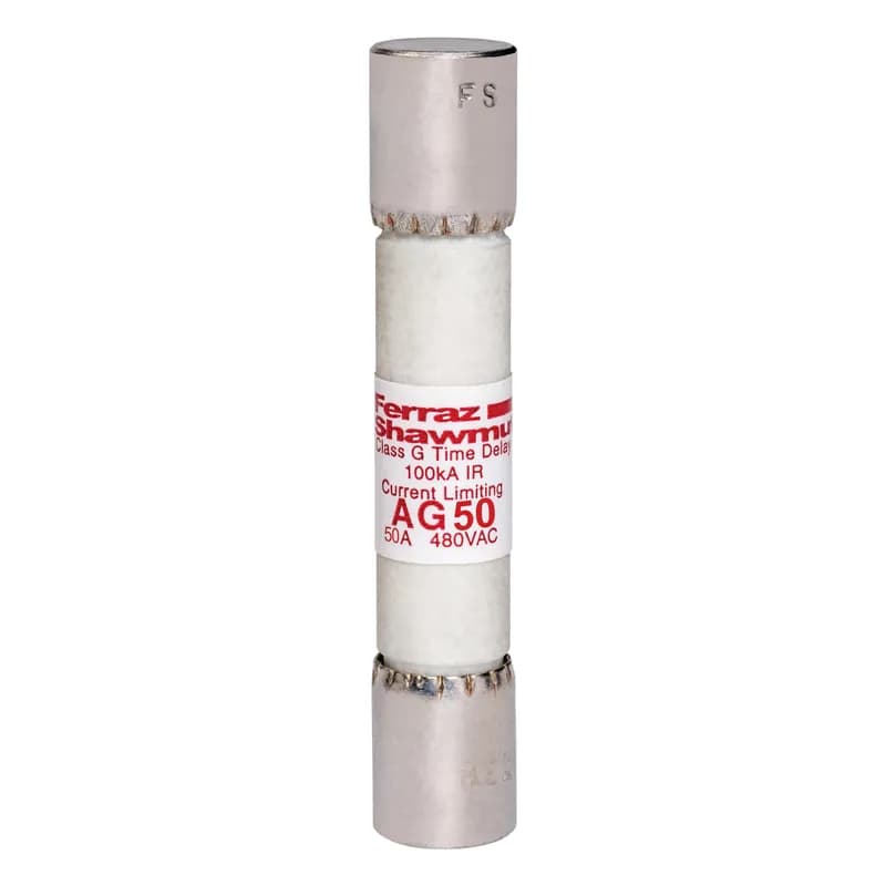 Fuse AG - Class G 480VAC 50A Time Delay Ferrule Amp-Trap®