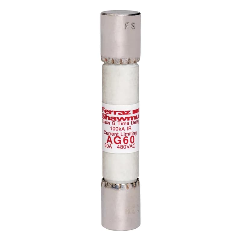 Fuse AG - Class G 480VAC 60A Time Delay Ferrule Amp-Trap®