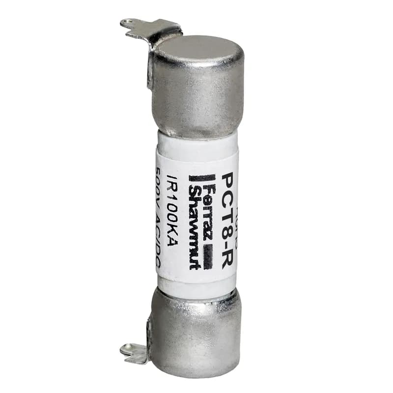 Fuse PCT - Midget - Time-Delay 500VAC 8A Slot Mount