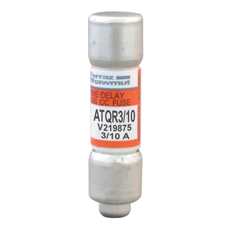 Fuse ATQR - Class CC - Time-Delay 600VAC 300VDC 0.3A Ferrule Amp-Trap 2000®