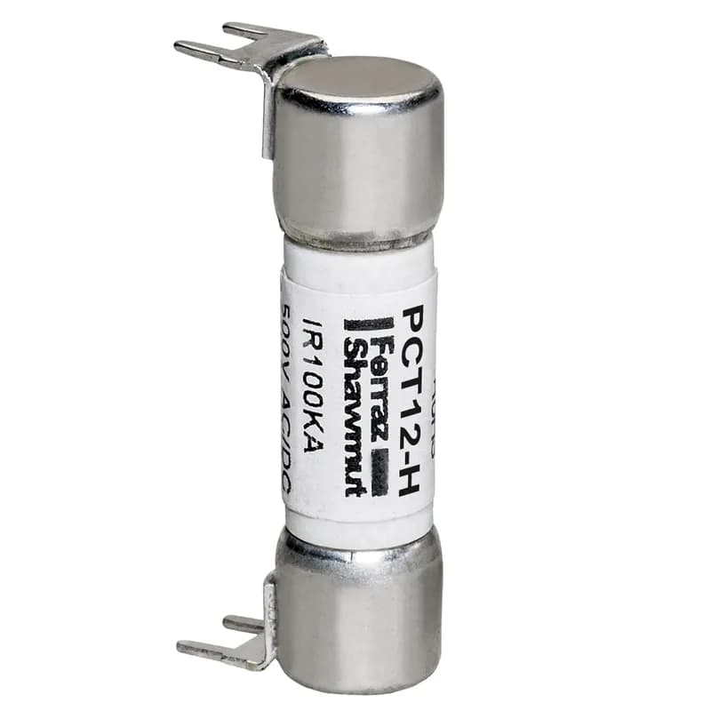 Fuse PCT - Midget - Time-Delay 500VAC 12A Double Hole Mount