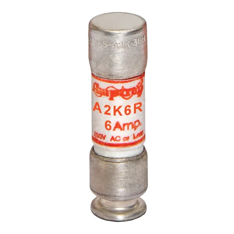 Mersen A2K6R - Fuse A2K-R - Class RK1 - Fast-Acting 250VAC 250VDC 6A Ferrule Amp-Trap®