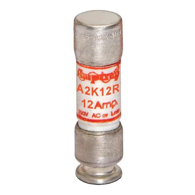 Mersen A2K12R - Fuse A2K-R - Class RK1 - Fast-Acting 250VAC 250VDC 12A Ferrule Amp-Trap®