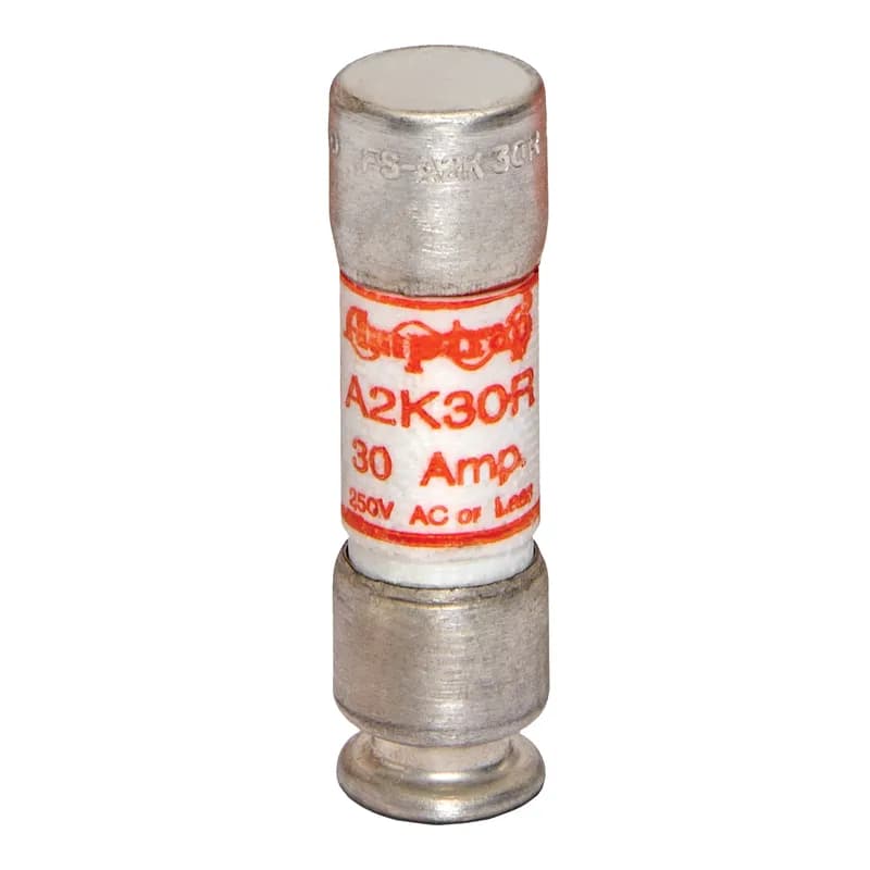 Mersen A2K30R - Fuse A2K-R - Class RK1 - Fast-Acting 250VAC 250VDC 30A Ferrule Amp-Trap®