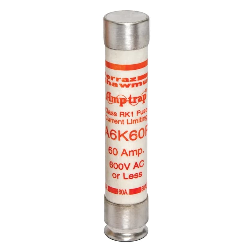 Fuse A6K-R - Class RK1 - Fast-Acting 600VAC 300VDC 60A Ferrule Amp-Trap®