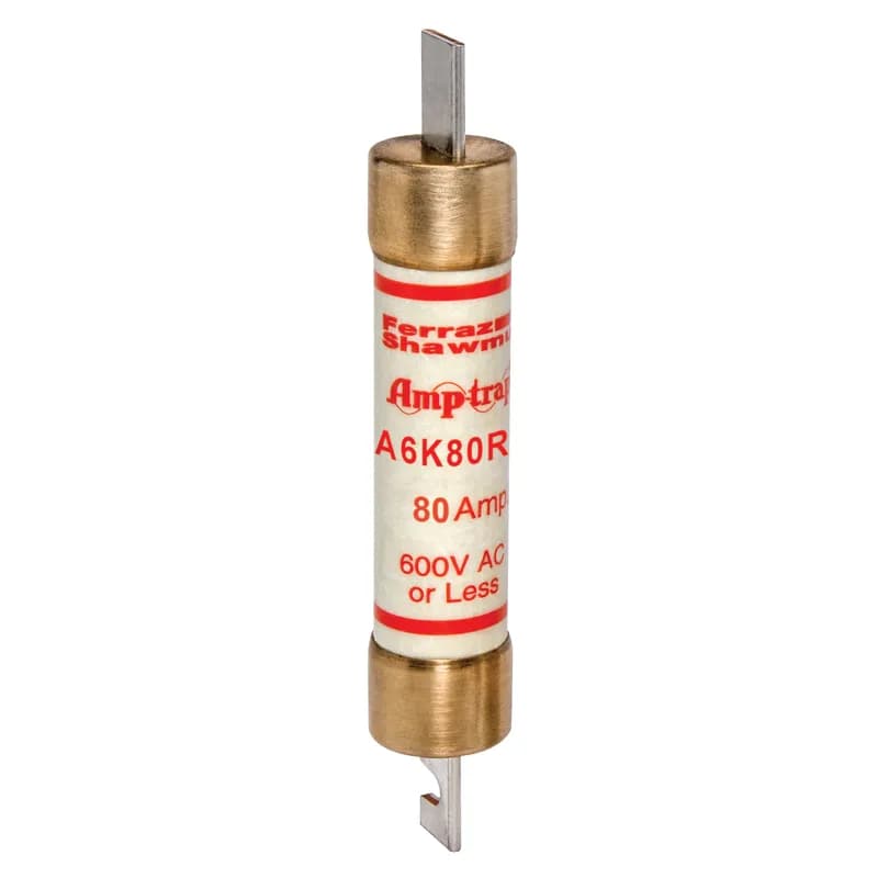 Fuse A6K-R - Class RK1 - Fast-Acting 600VAC 300VDC 80A Blade Amp-Trap®