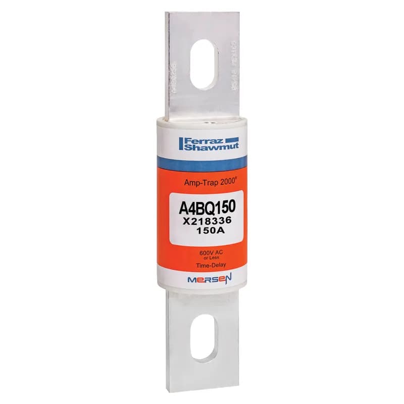 Fuse A4BQ - Class L - Time-Delay 600VAC 500VDC 150A Blade Amp-Trap 2000®