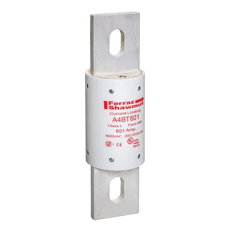 Mersen A4BT601 - Fuse A4BT - Class L - Time-Delay 600VAC 500VDC 601A Blade Amp-Trap®