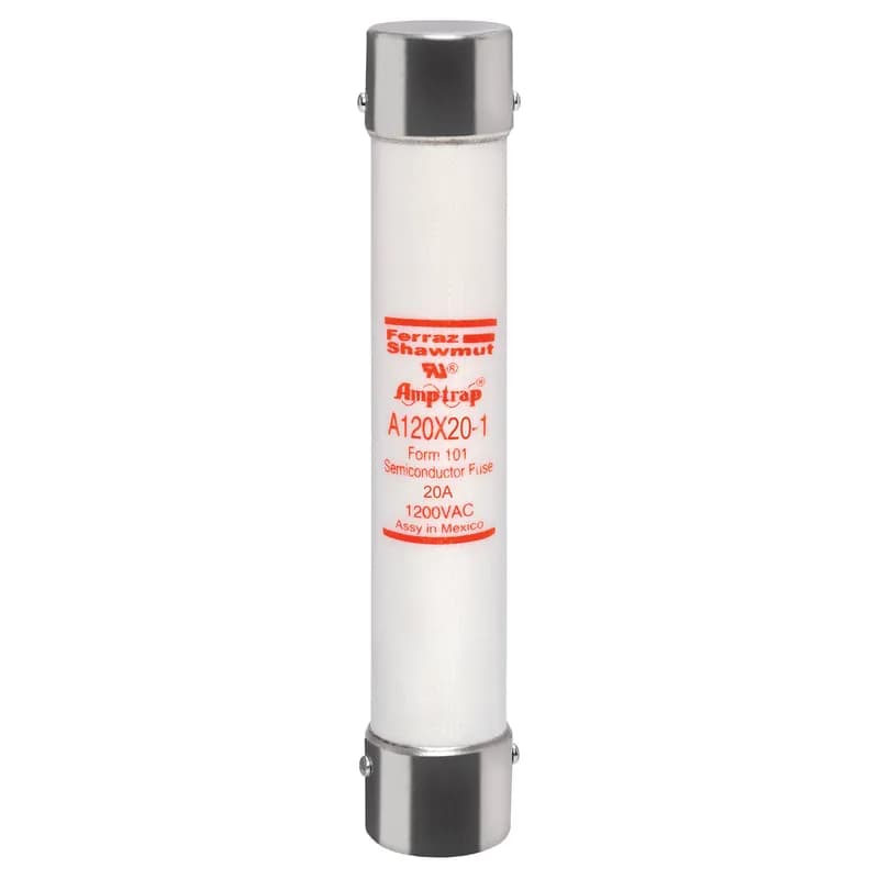 High Speed Fuse Amp-Trap® A120X 1200VAC 1000VDC 20A Ferrule