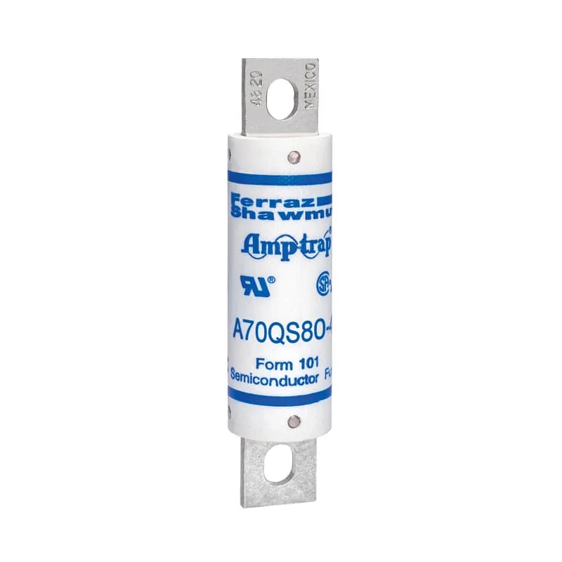 High Speed Fuse Amp-Trap® A70QS 700VAC 700VDC 80A Bolted Blade