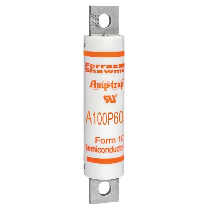 High Speed Fuse Amp-Trap® A100P 1000VAC 750VDC 60A Bolted Blade