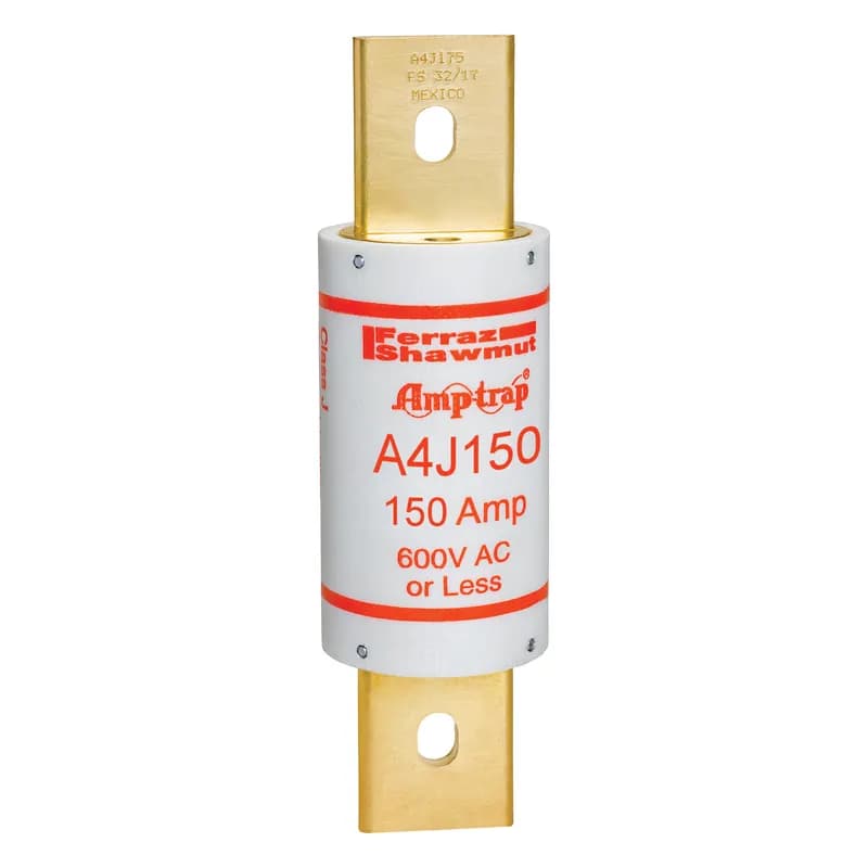 Fuse A4J - Class J - Fast-Acting 600VAC 300VDC 150A Blade Amp-Trap®